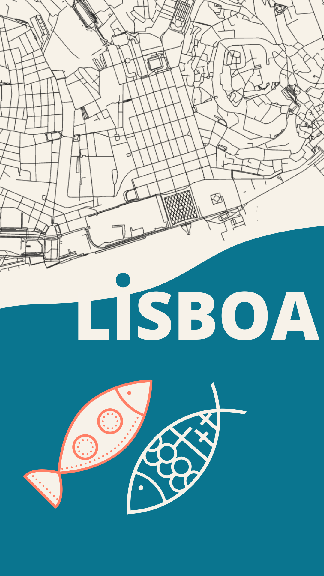 Portada original de la gincana de Lisboa