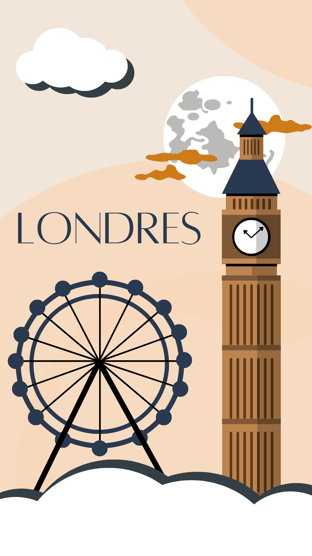 Portada original de la gincana de Londres